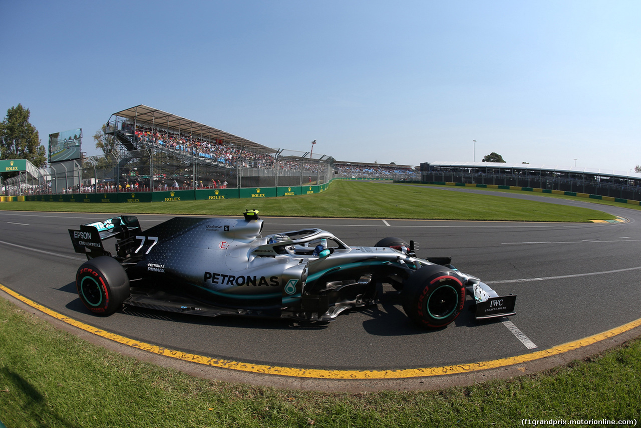 GP AUSTRALIA, 16.03.2019- Prove Libere 3, Valtteri Bottas (FIN) Mercedes AMG F1 W10 EQ Power