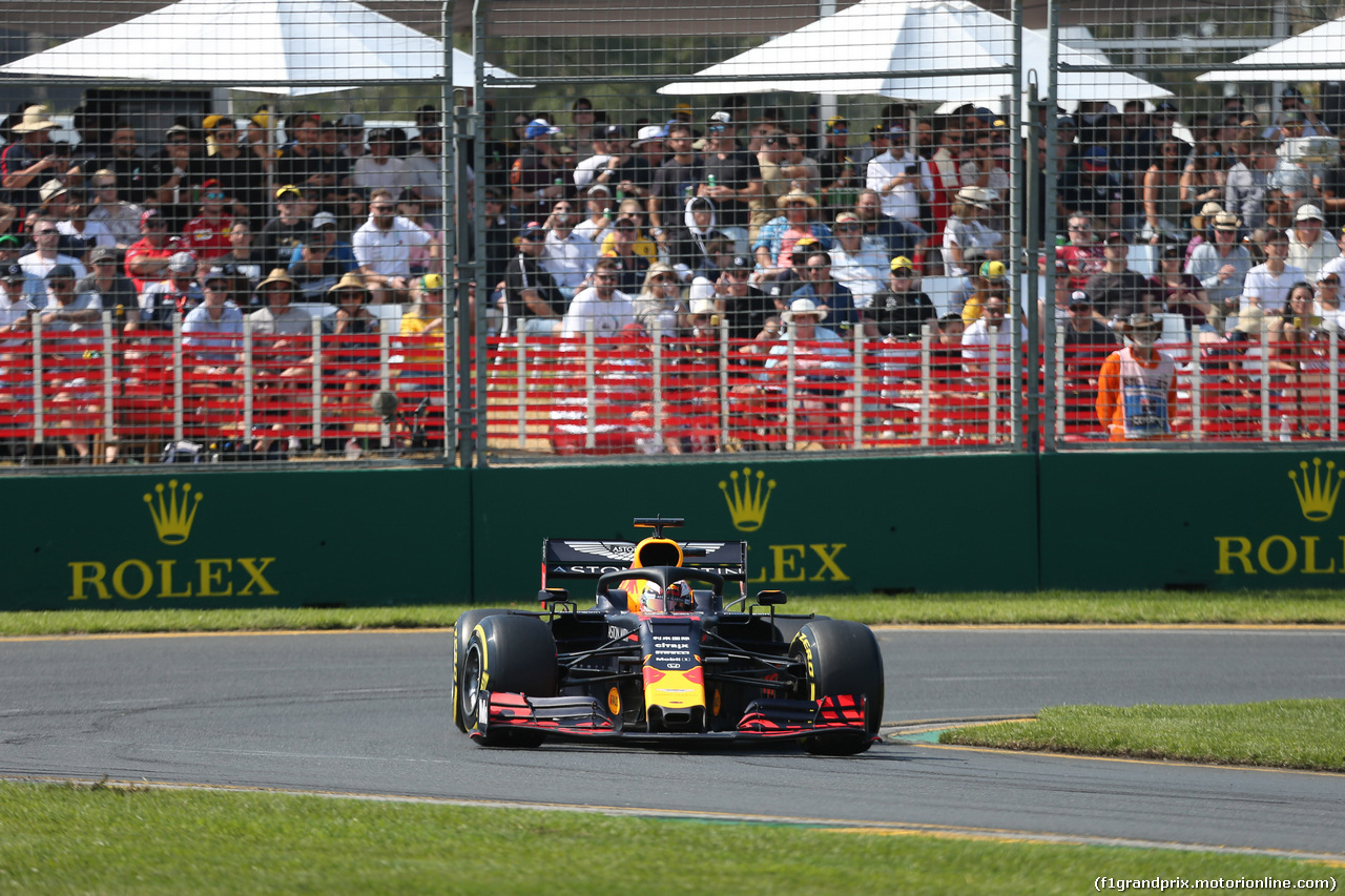 GP AUSTRALIA, 16.03.2019- Prove Libere 3, Max Verstappen (NED) Red Bull Racing RB15