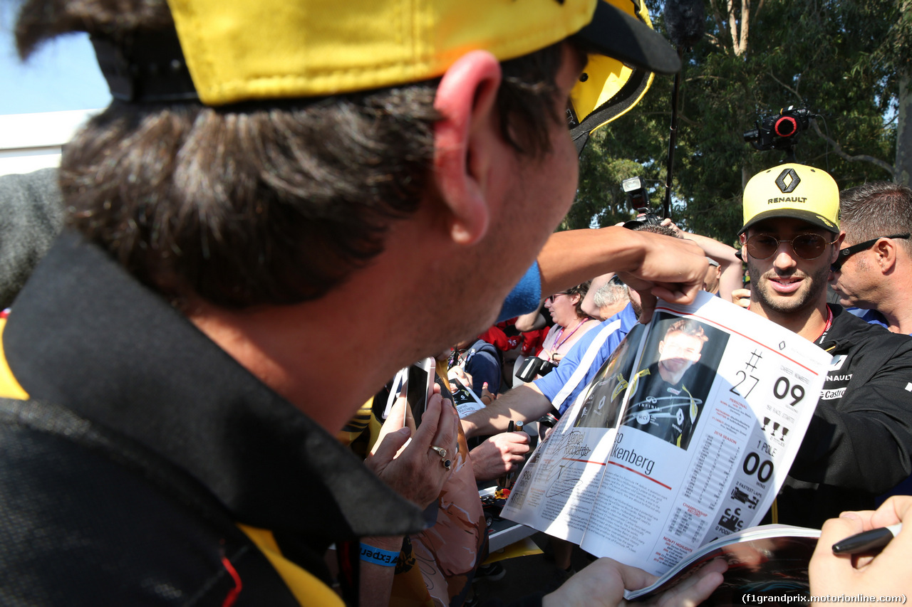 GP AUSTRALIA, 16.03.2019- Daniel Ricciardo (AUS) Renault Sport F1 Team RS19