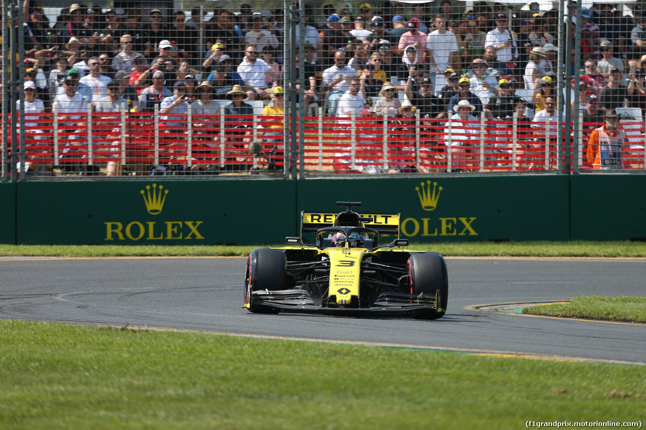 GP AUSTRALIA, 16.03.2019- Prove Libere 3, Daniel Ricciardo (AUS) Renault Sport F1 Team RS19