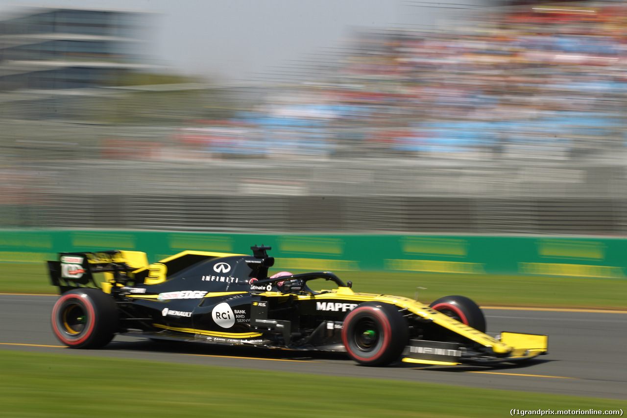 GP AUSTRALIA, 16.03.2019- Prove Libere 3, Daniel Ricciardo (AUS) Renault Sport F1 Team RS19