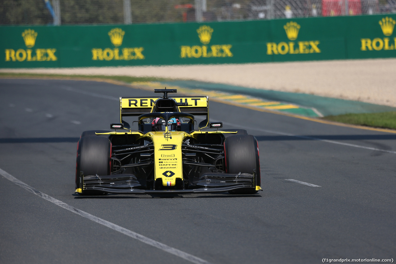 GP AUSTRALIA, 16.03.2019- Prove Libere 3, Daniel Ricciardo (AUS) Renault Sport F1 Team RS19