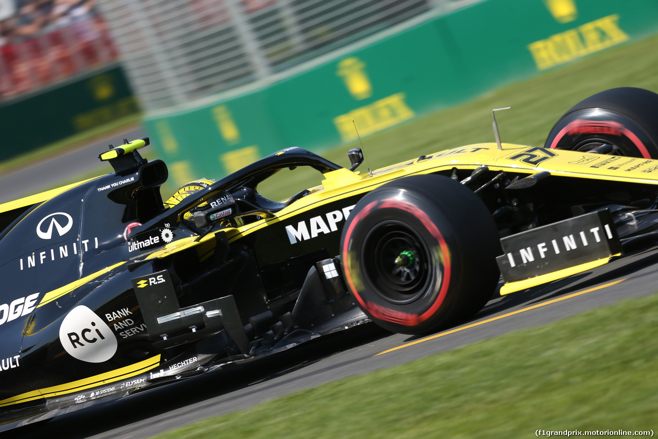 GP AUSTRALIA, 16.03.2019- Prove Libere 3, Nico Hulkenberg (GER) Renault Sport F1 Team RS19