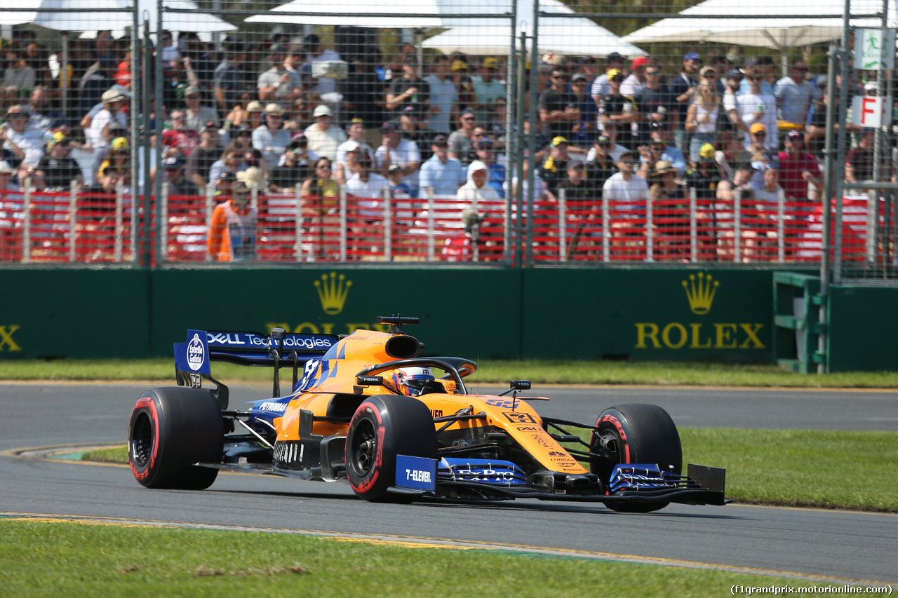 GP AUSTRALIA, 16.03.2019- Prove Libere 3, Carlos Sainz Jr (ESP) Mclaren F1 Team MCL34