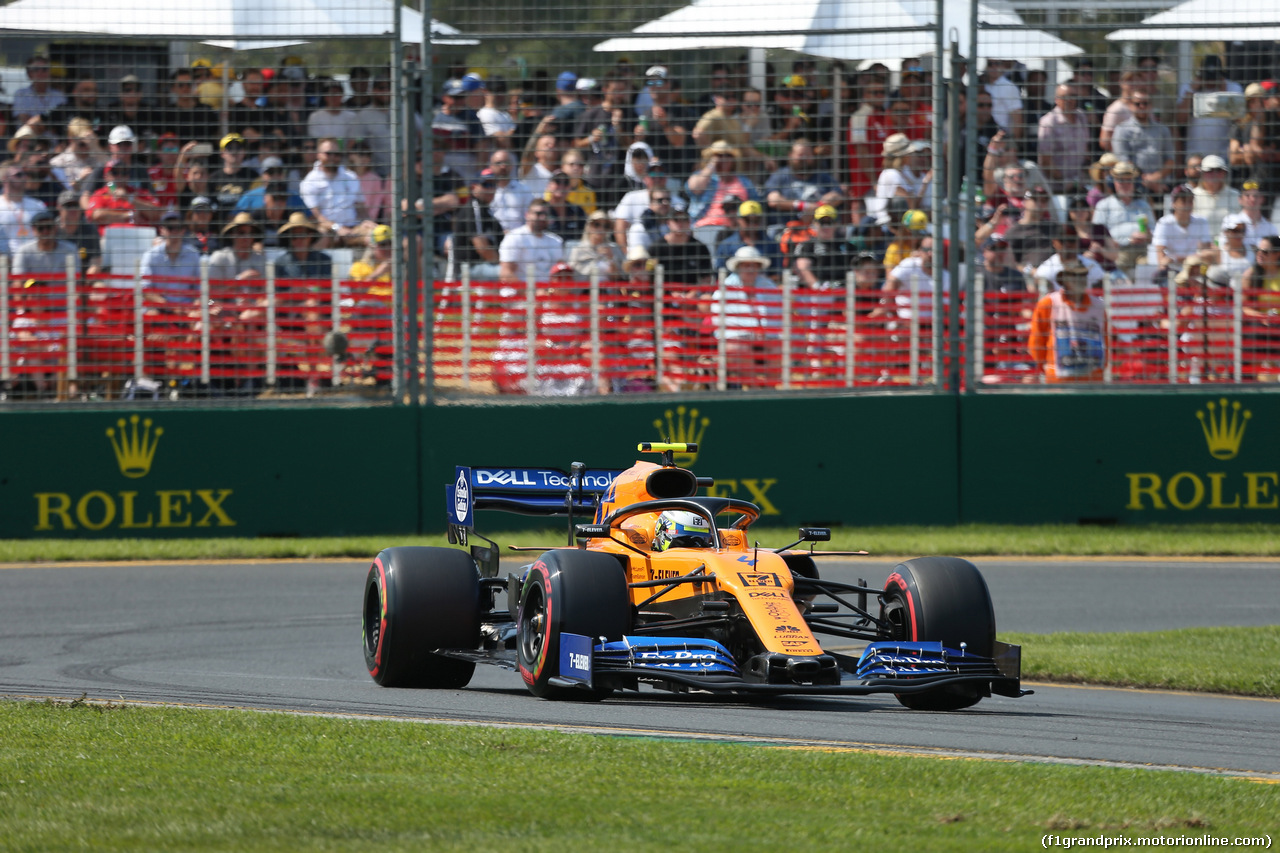 GP AUSTRALIA, 16.03.2019- Prove Libere 3, Lando Norris (GBR) Mclaren F1 Team MCL34