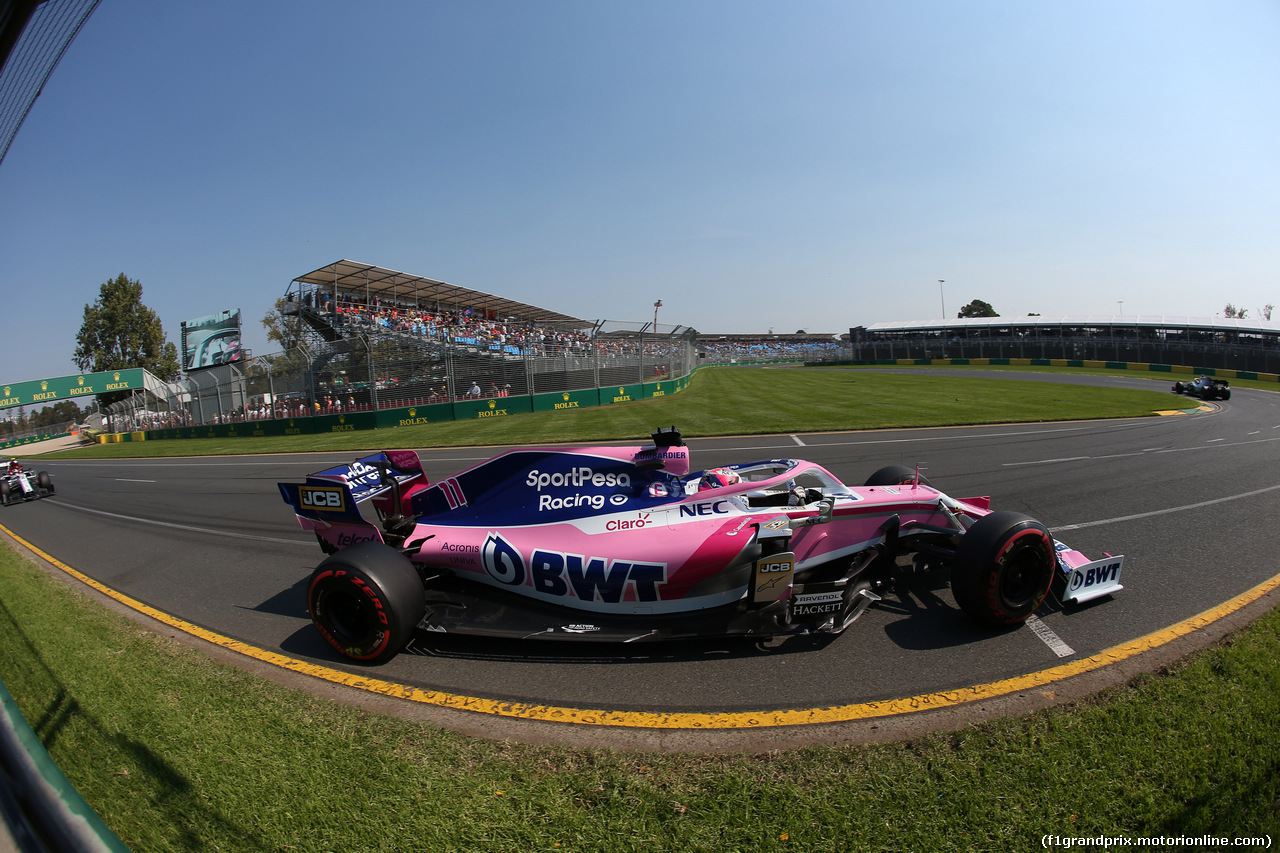 GP AUSTRALIA, 16.03.2019- Prove Libere 3, Sergio Perez (MEX) Racing Point F1 RP19