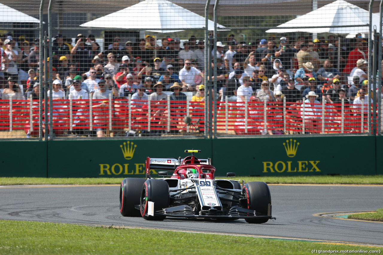 GP AUSTRALIA, 16.03.2019- Prove Libere 3, Antonio Giovinazzi (ITA) Alfa Romeo Racing C38