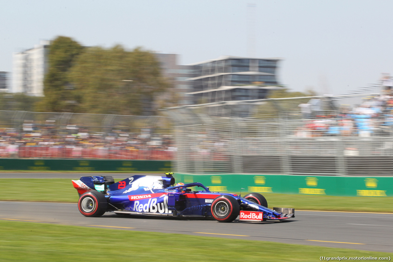 GP AUSTRALIA, 16.03.2019- Prove Libere 3, Alexader Albon (THA) Scuderia Toro Rosso STR14