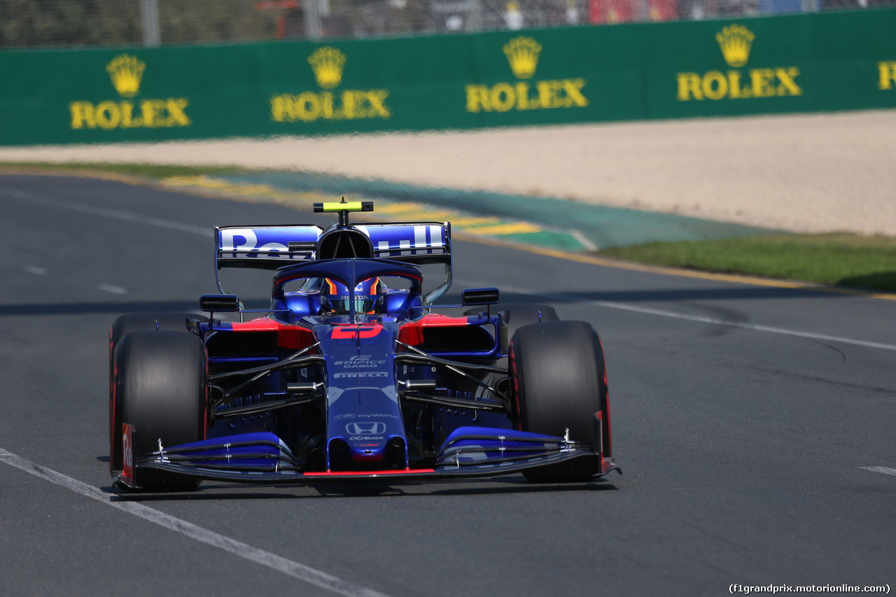 GP AUSTRALIA, 16.03.2019- Prove Libere 3, Alexader Albon (THA) Scuderia Toro Rosso STR14