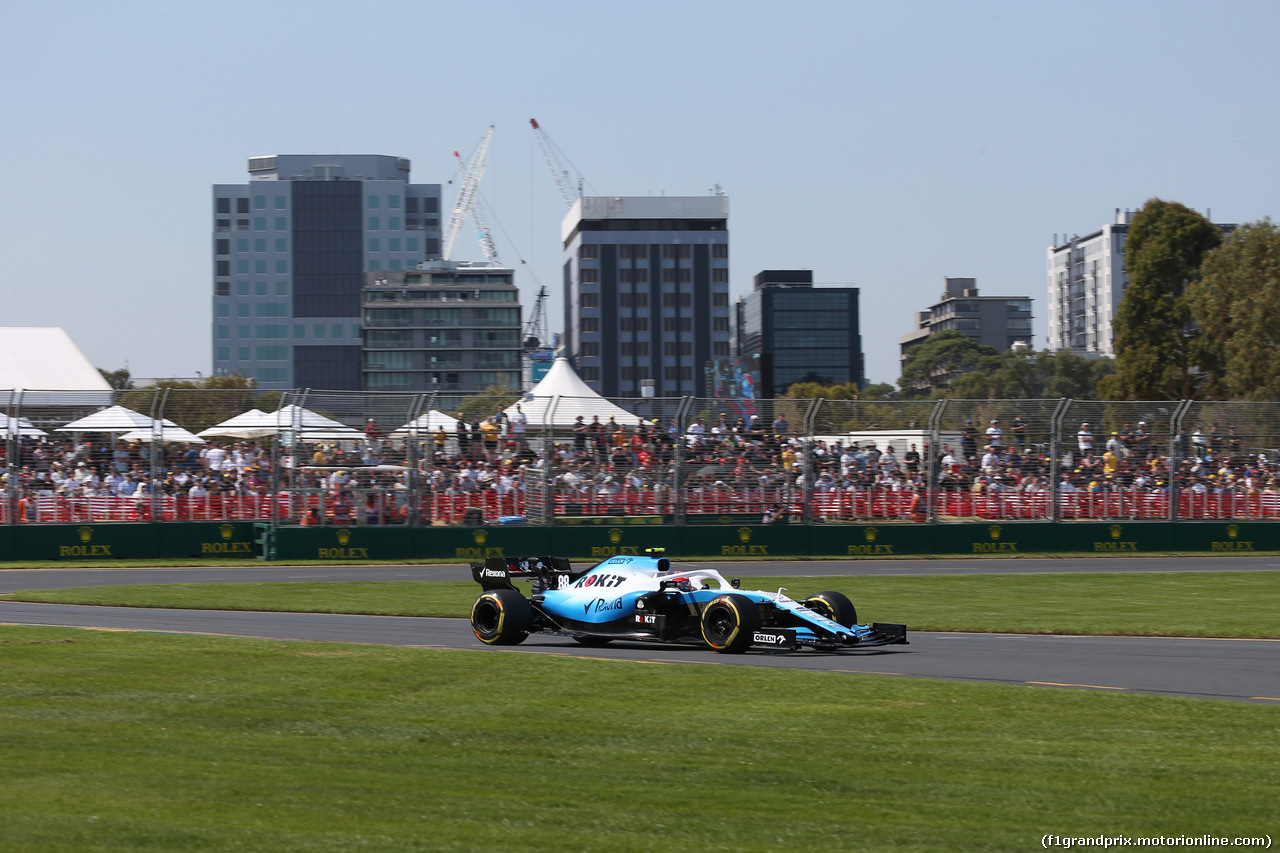 GP AUSTRALIA, 16.03.2019- Prove Libere 3, George Russell (GBR) Williams F1 FW42