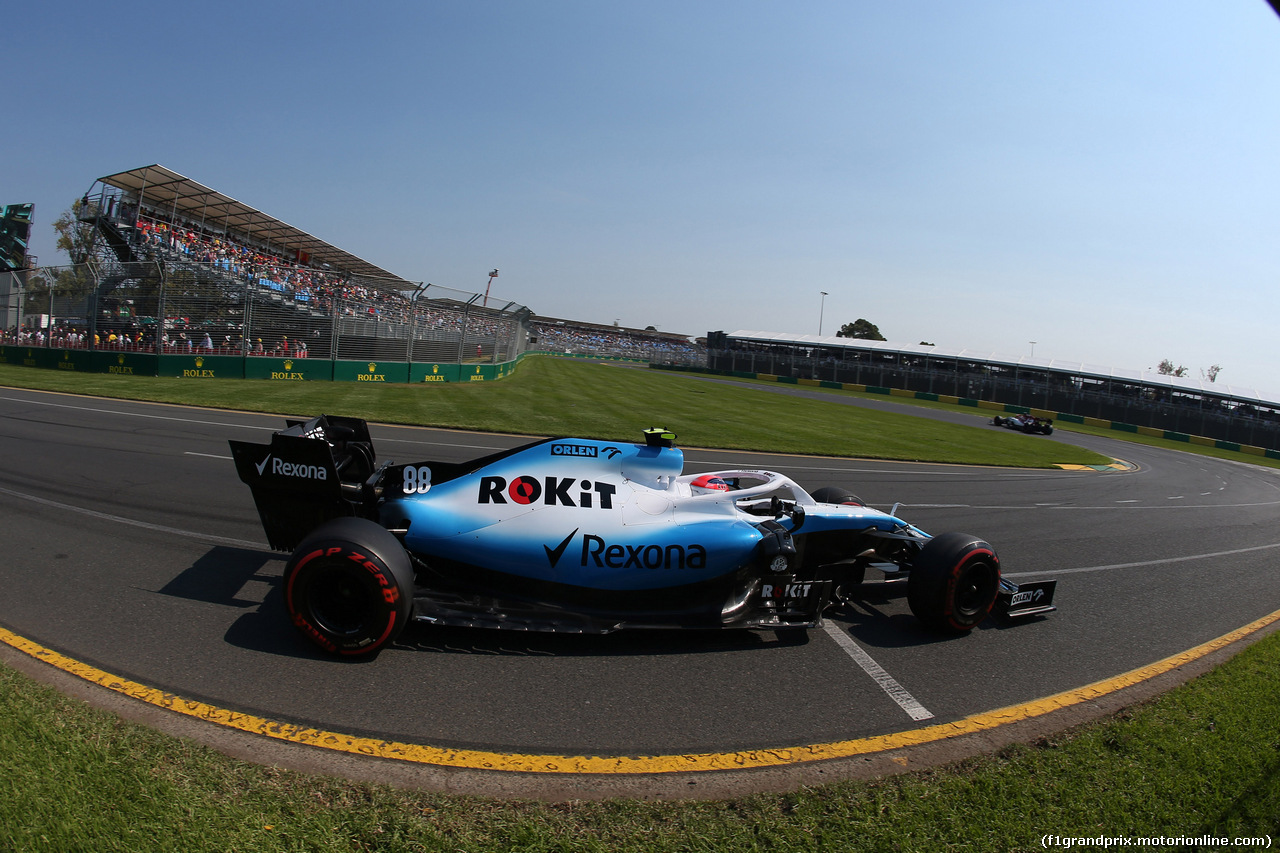 GP AUSTRALIA, 16.03.2019- Prove Libere 3, Robert Kubica (POL) Williams F1 FW42