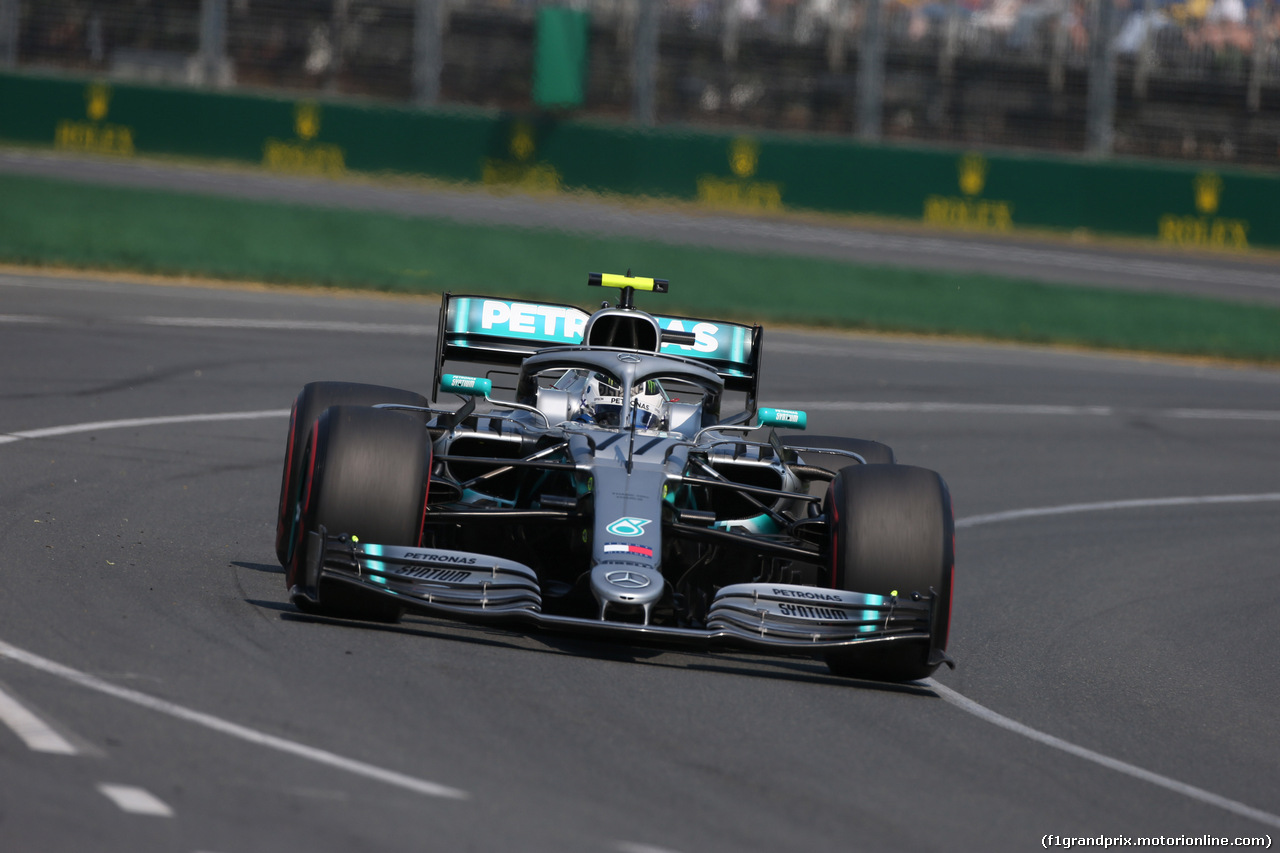 GP AUSTRALIA, 16.03.2019- Prove Libere 3, Valtteri Bottas (FIN) Mercedes AMG F1 W10 EQ Power