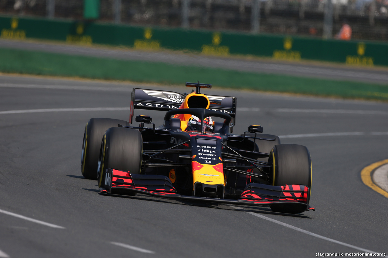 GP AUSTRALIA, 16.03.2019- Prove Libere 3, Max Verstappen (NED) Red Bull Racing RB15