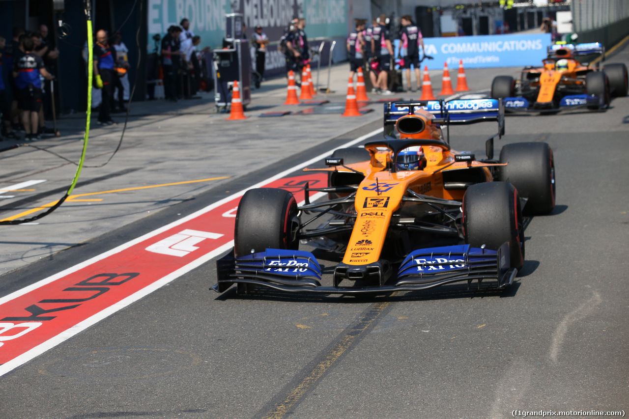 GP AUSTRALIA, 16.03.2019- Prove Libere 3, Carlos Sainz Jr (ESP) Mclaren F1 Team MCL34