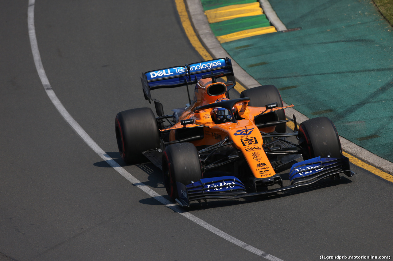 GP AUSTRALIA, 16.03.2019- Prove Libere 3, Carlos Sainz Jr (ESP) Mclaren F1 Team MCL34