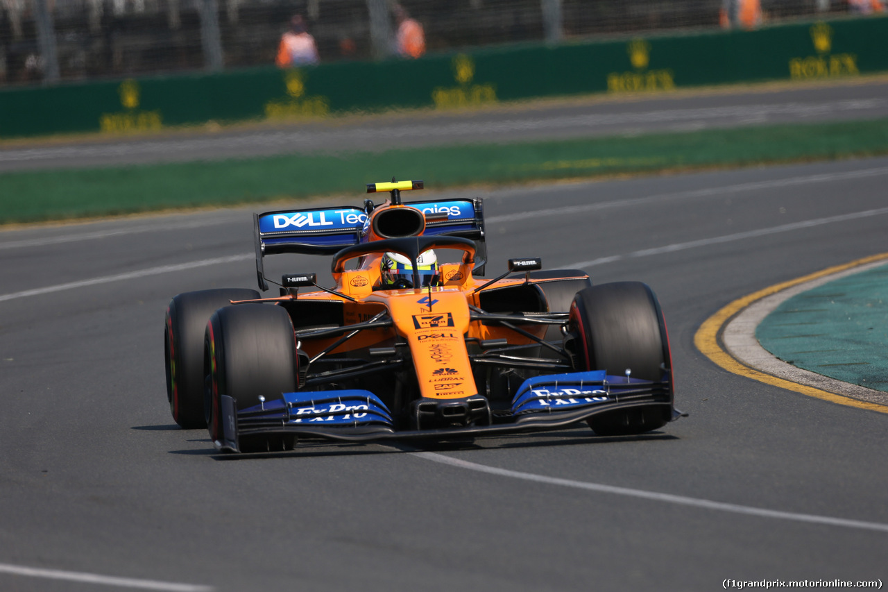 GP AUSTRALIA, 16.03.2019- Prove Libere 3, Lando Norris (GBR) Mclaren F1 Team MCL34