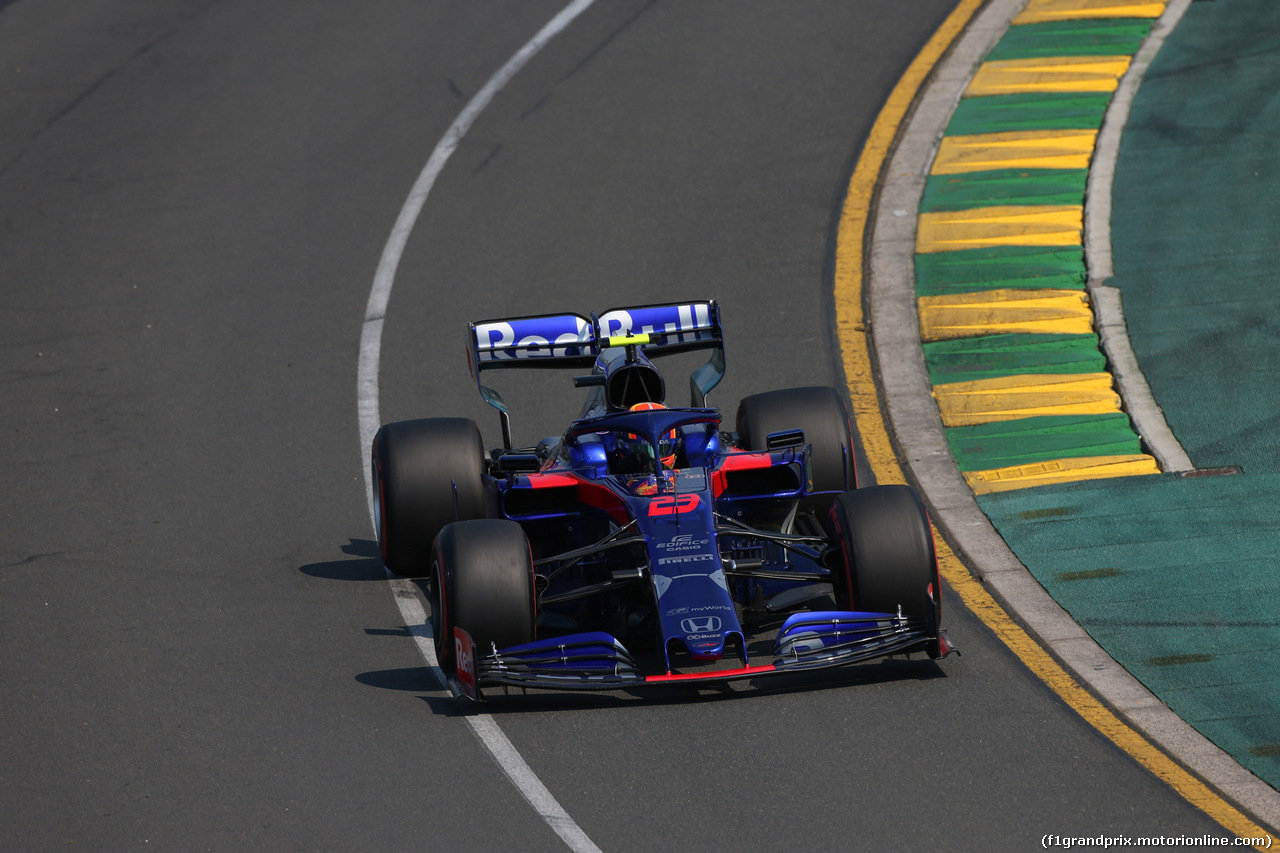 GP AUSTRALIA, 16.03.2019- Prove Libere 3, Alexader Albon (THA) Scuderia Toro Rosso STR14