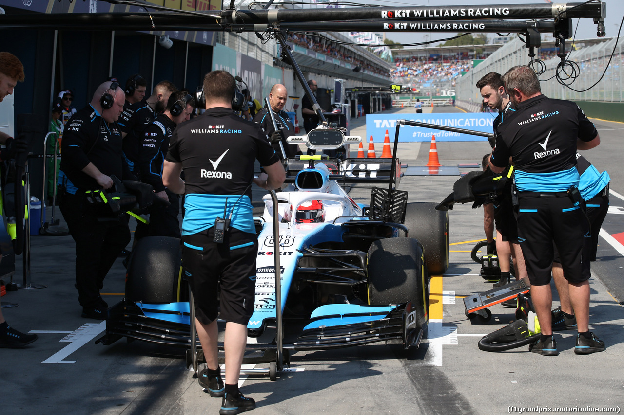 GP AUSTRALIA, 16.03.2019- Prove Libere 3, Robert Kubica (POL) Williams F1 FW42