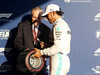 GP AUSTRALIA, 16.03.2019- Qualifiche celebration: Pole Position Pirelli Award Alan Jones (AUS) give the prize to Lewis Hamilton (GBR) Mercedes AMG F1 W10 EQ Power
