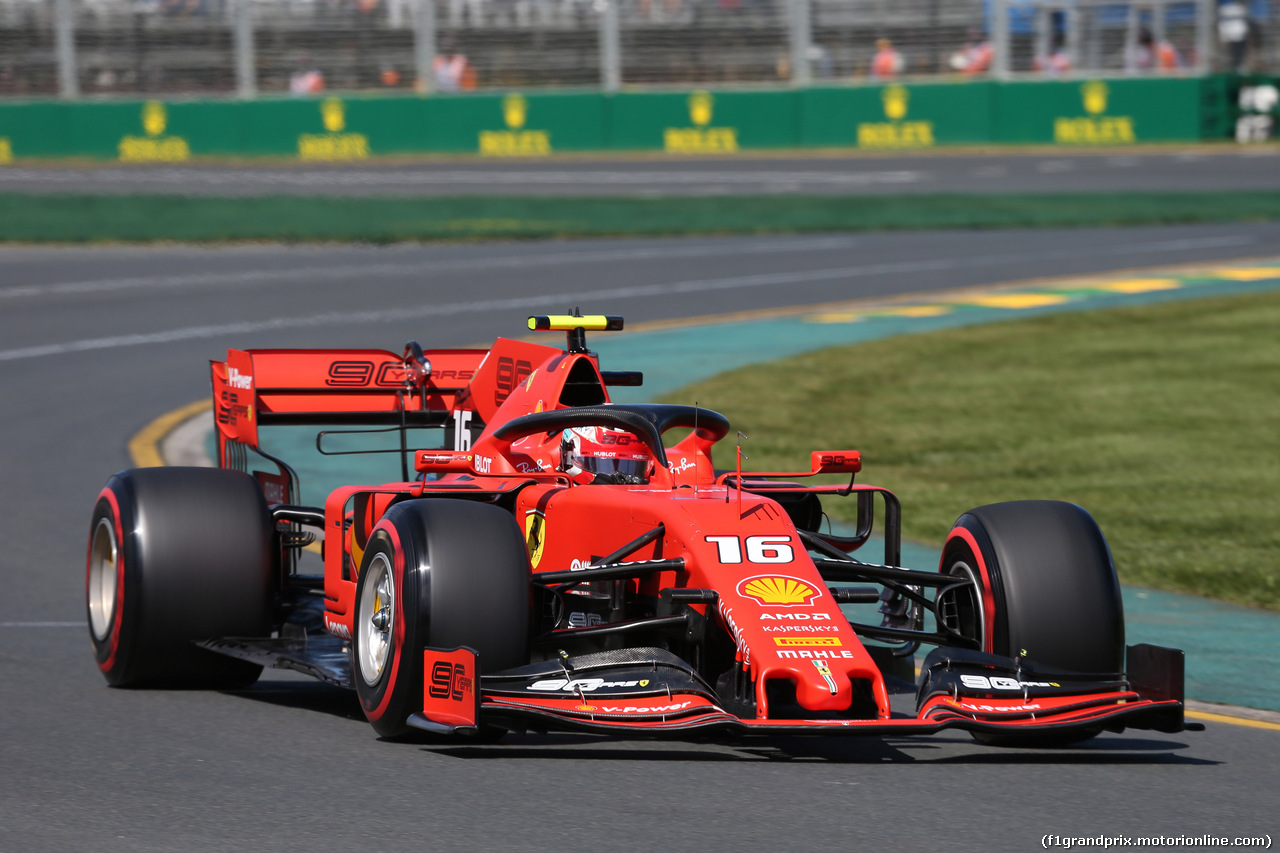 GP AUSTRALIA, 15.03.2019- free Practice 1, Charles Leclerc (MON) Ferrari SF90