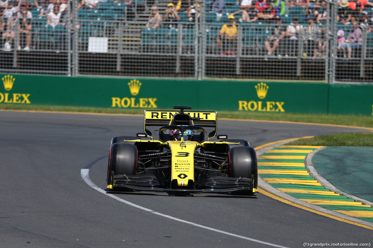 GP AUSTRALIA, 15.03.2019- free Practice 1, Daniel Ricciardo (AUS) Renault Sport F1 Team RS19