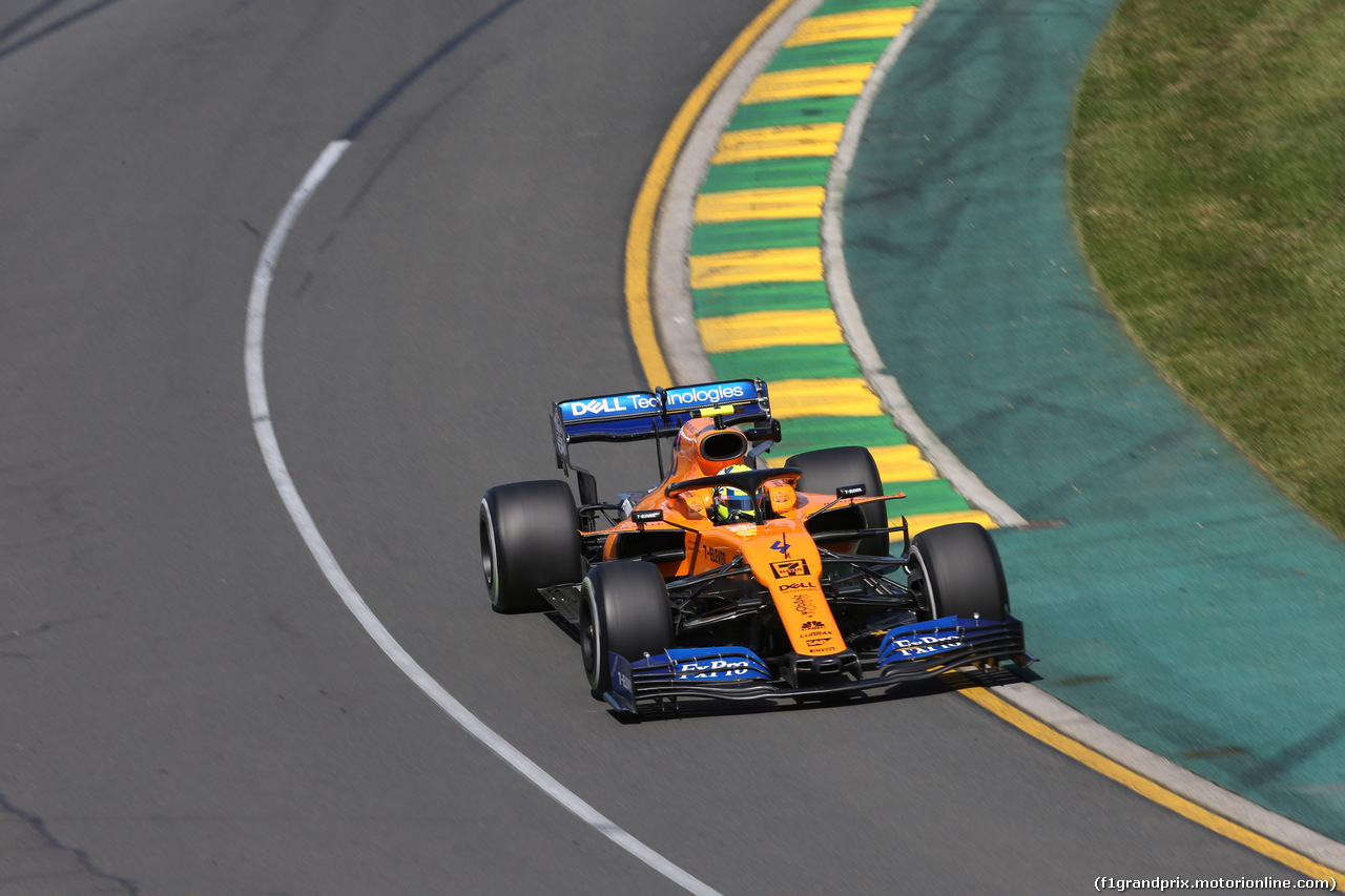 GP AUSTRALIA, 15.03.2019- free Practice 1, Lando Norris (GBR) Mclaren F1 Team MCL34
