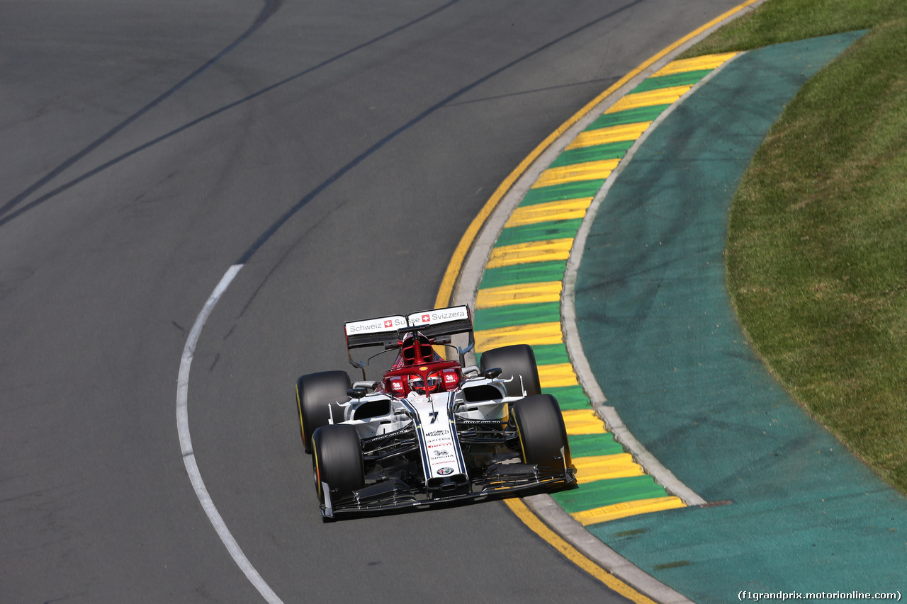 GP AUSTRALIA, 15.03.2019- free Practice 1, Kimi Raikkonen (FIN) Alfa Romeo Racing C38