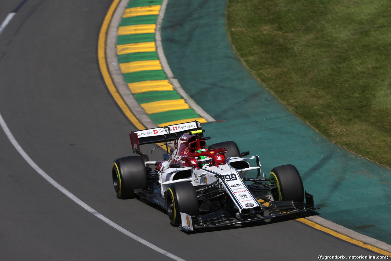 GP AUSTRALIA, 15.03.2019- free Practice 1, Antonio Giovinazzi (ITA) Alfa Romeo Racing C38