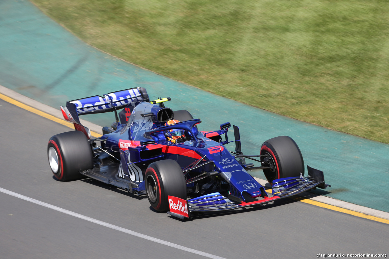 GP AUSTRALIA, 15.03.2019- free Practice 1, Alexader Albon (THA) Scuderia Toro Rosso STR14