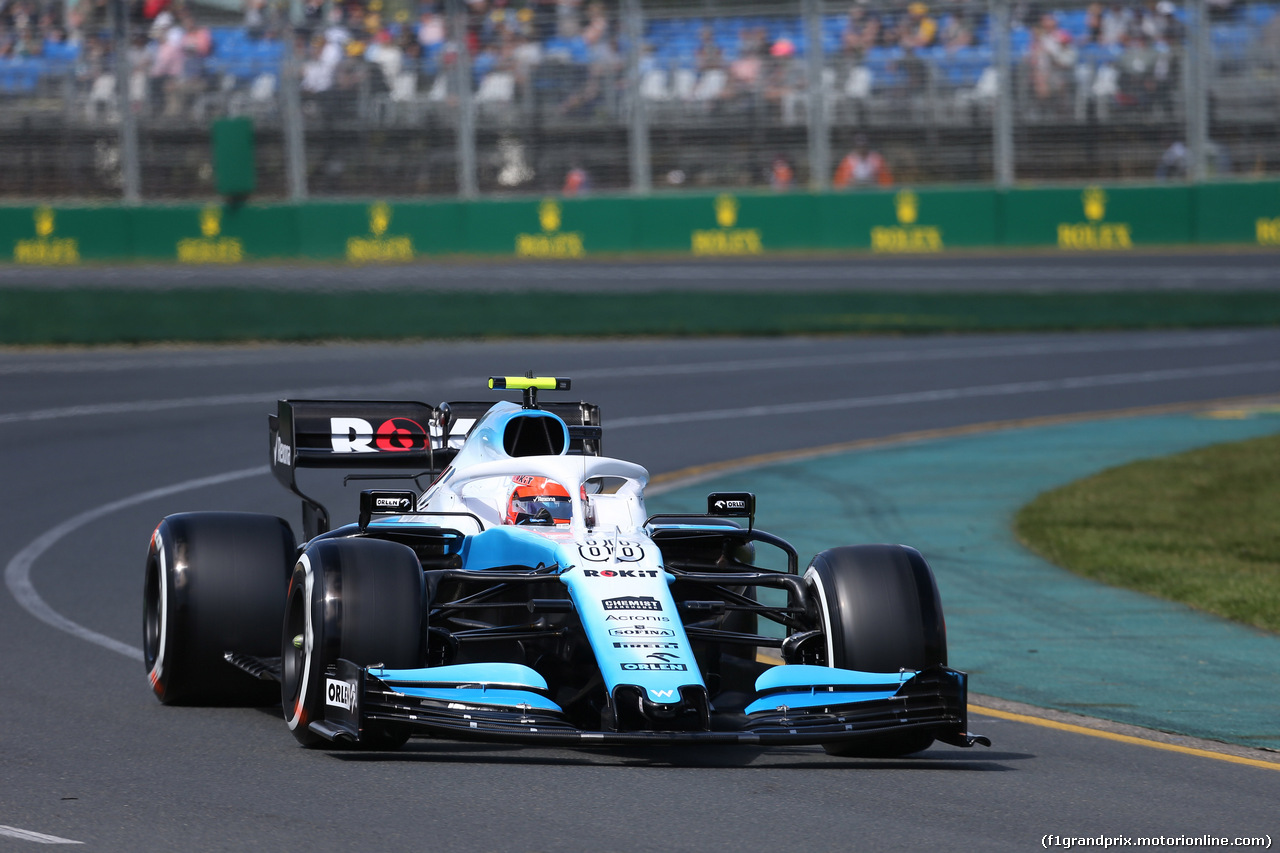 GP AUSTRALIA, 15.03.2019- free Practice 1, Robert Kubica (POL) Williams F1 FW42