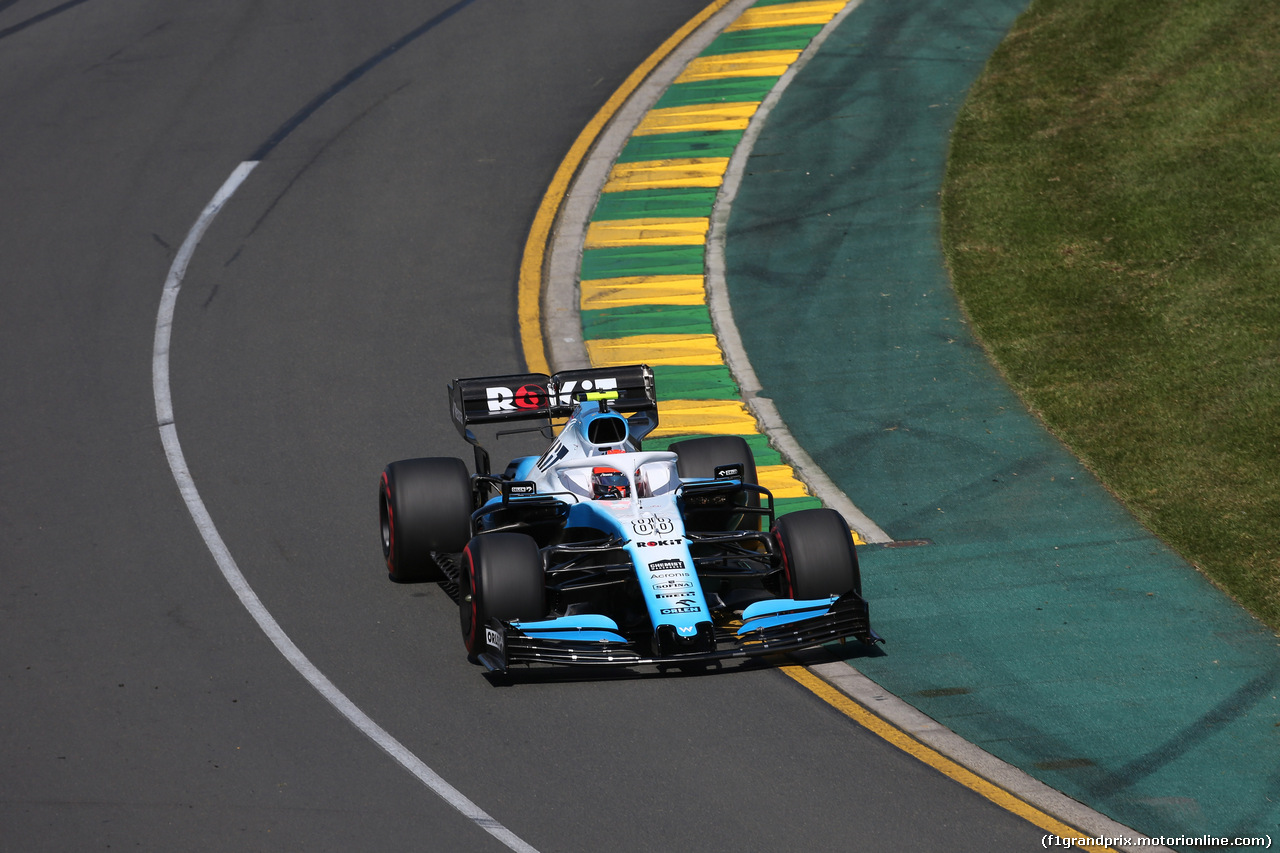 GP AUSTRALIA, 15.03.2019- free Practice 1, Robert Kubica (POL) Williams F1 FW42