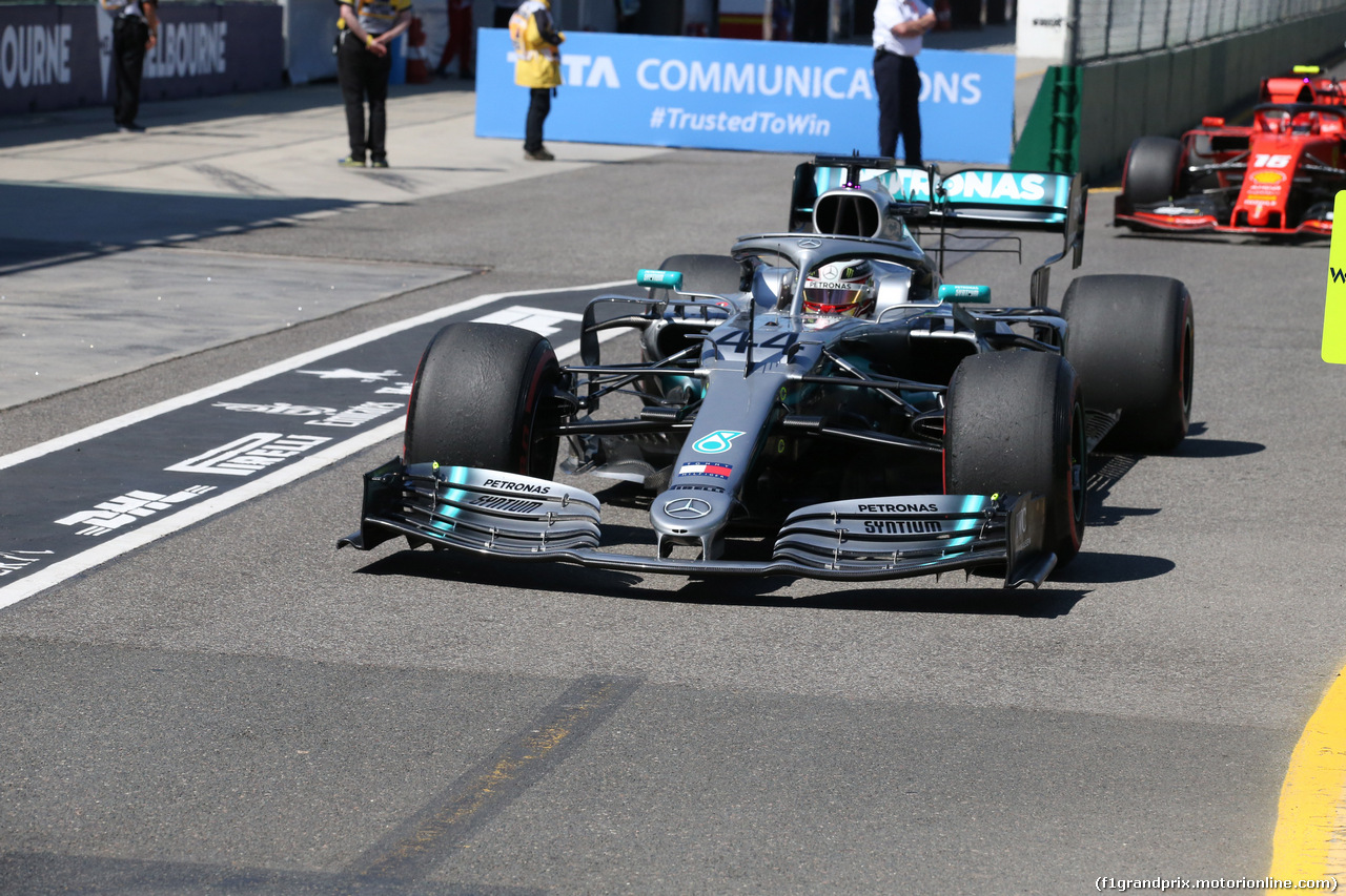 GP AUSTRALIA, 14.03.2019- free Practice 1, Lewis Hamilton (GBR) Mercedes AMG F1 W10 EQ Power