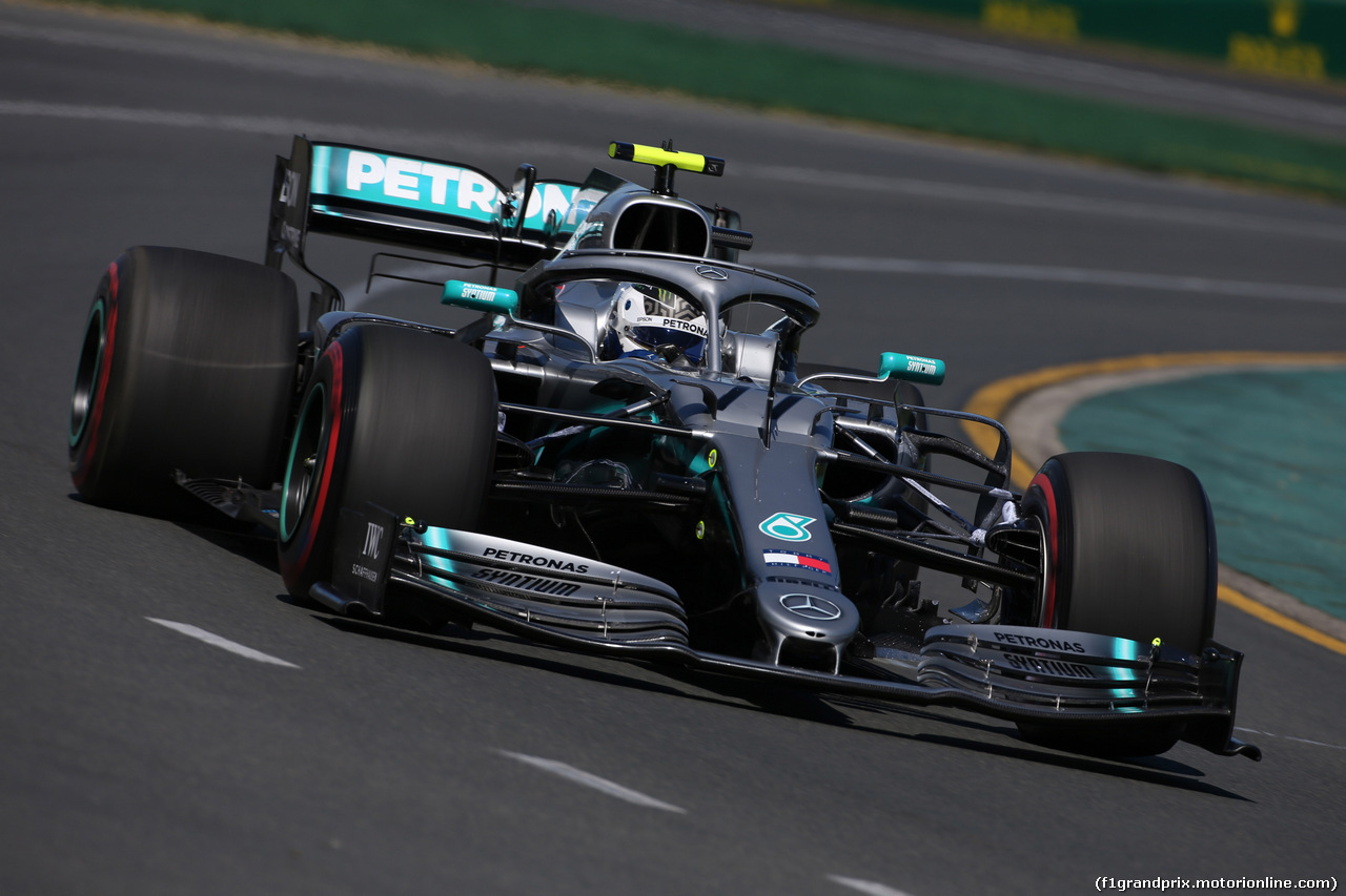GP AUSTRALIA, 14.03.2019- free Practice 1, Valtteri Bottas (FIN) Mercedes AMG F1 W10 EQ Power