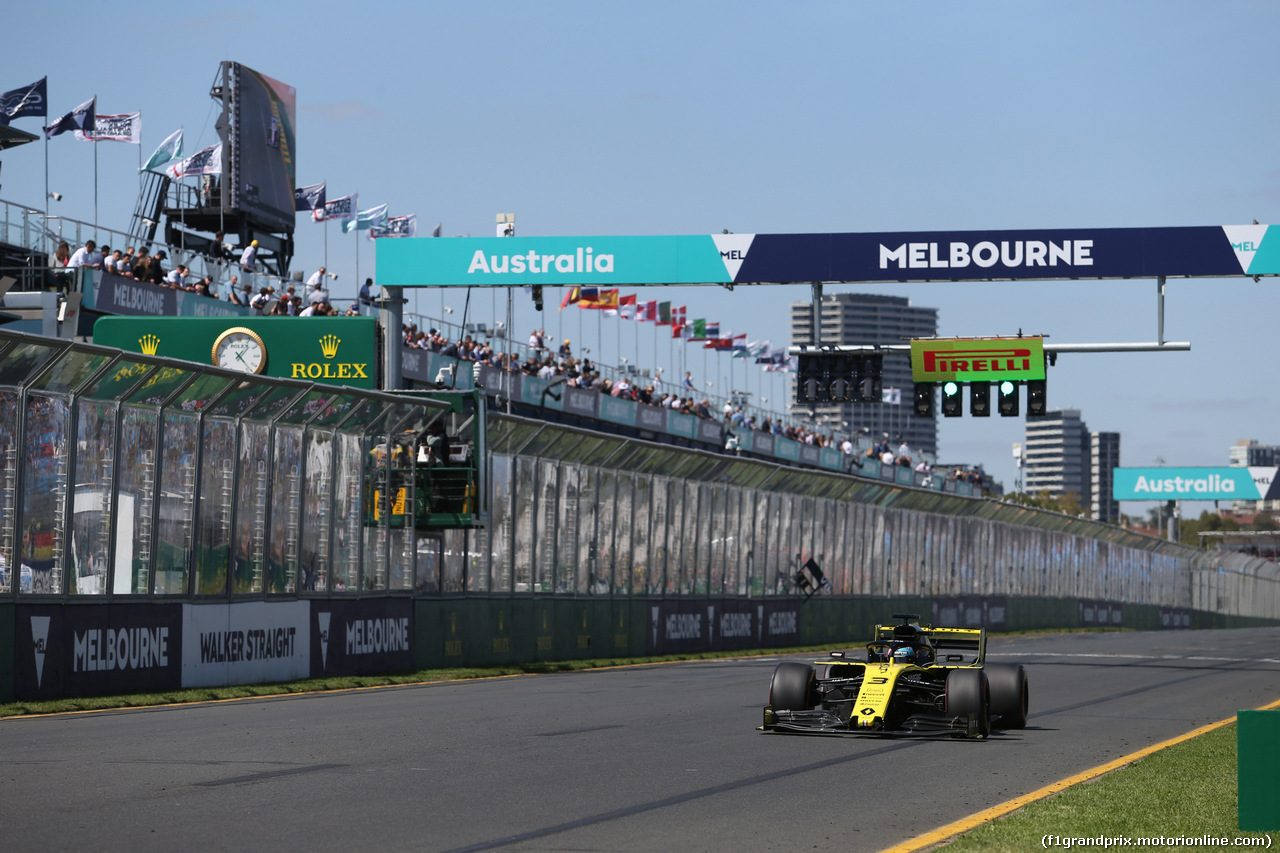 GP AUSTRALIA, 14.03.2019- free Practice 1, Daniel Ricciardo (AUS) Renault Sport F1 Team RS19