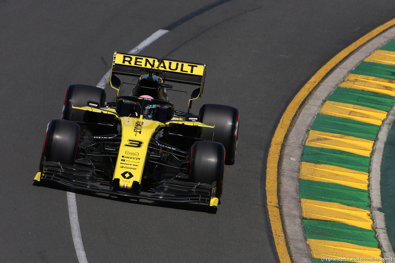 GP AUSTRALIA, 14.03.2019- free Practice 1, Daniel Ricciardo (AUS) Renault Sport F1 Team RS19