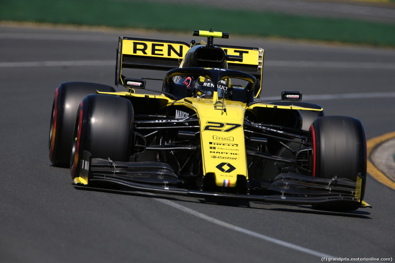 GP AUSTRALIA, 14.03.2019- free Practice 1, Nico Hulkenberg (GER) Renault Sport F1 Team RS19