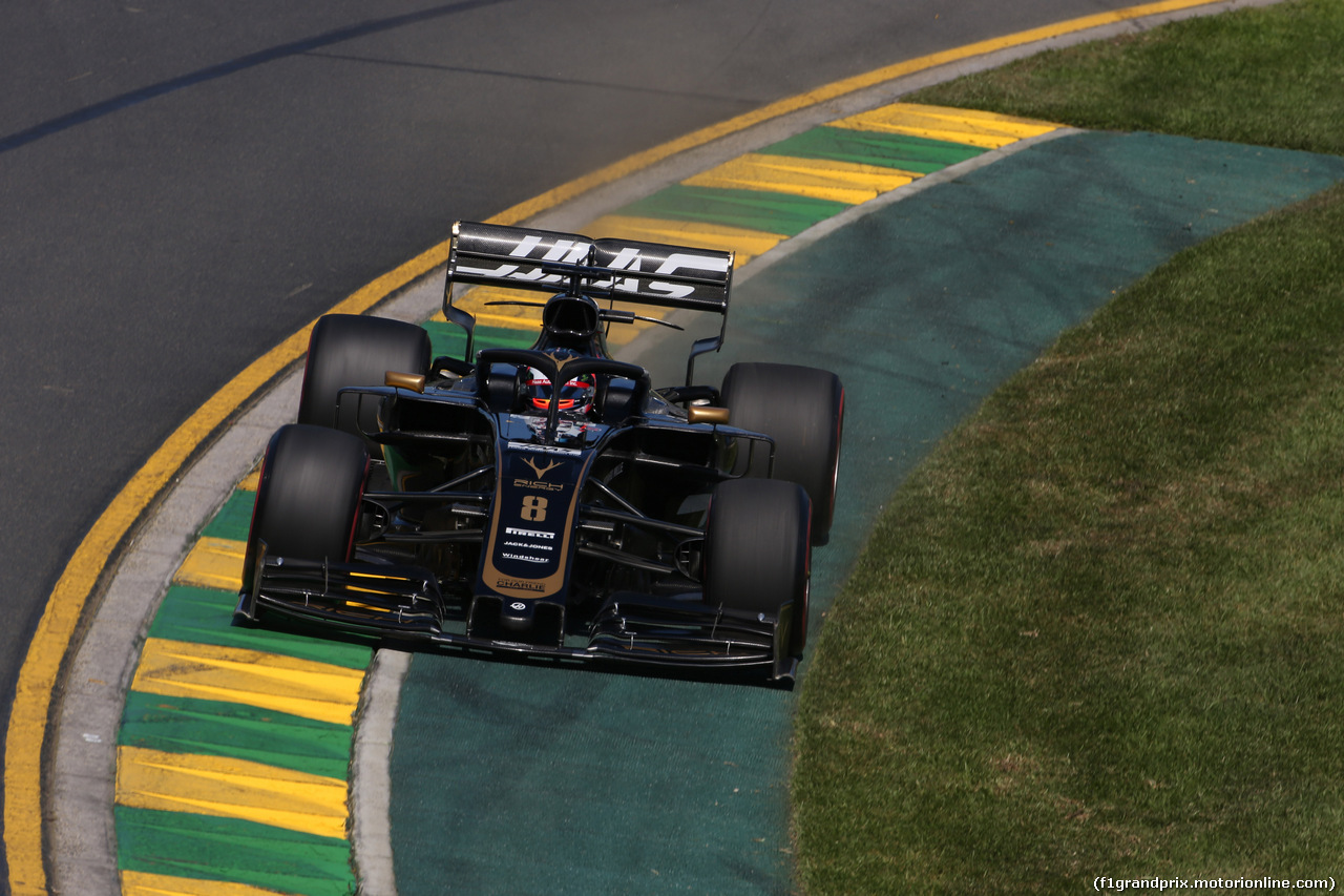 GP AUSTRALIA, 14.03.2019- free Practice 1, Romain Grosjean (FRA) Haas F1 Team VF-19