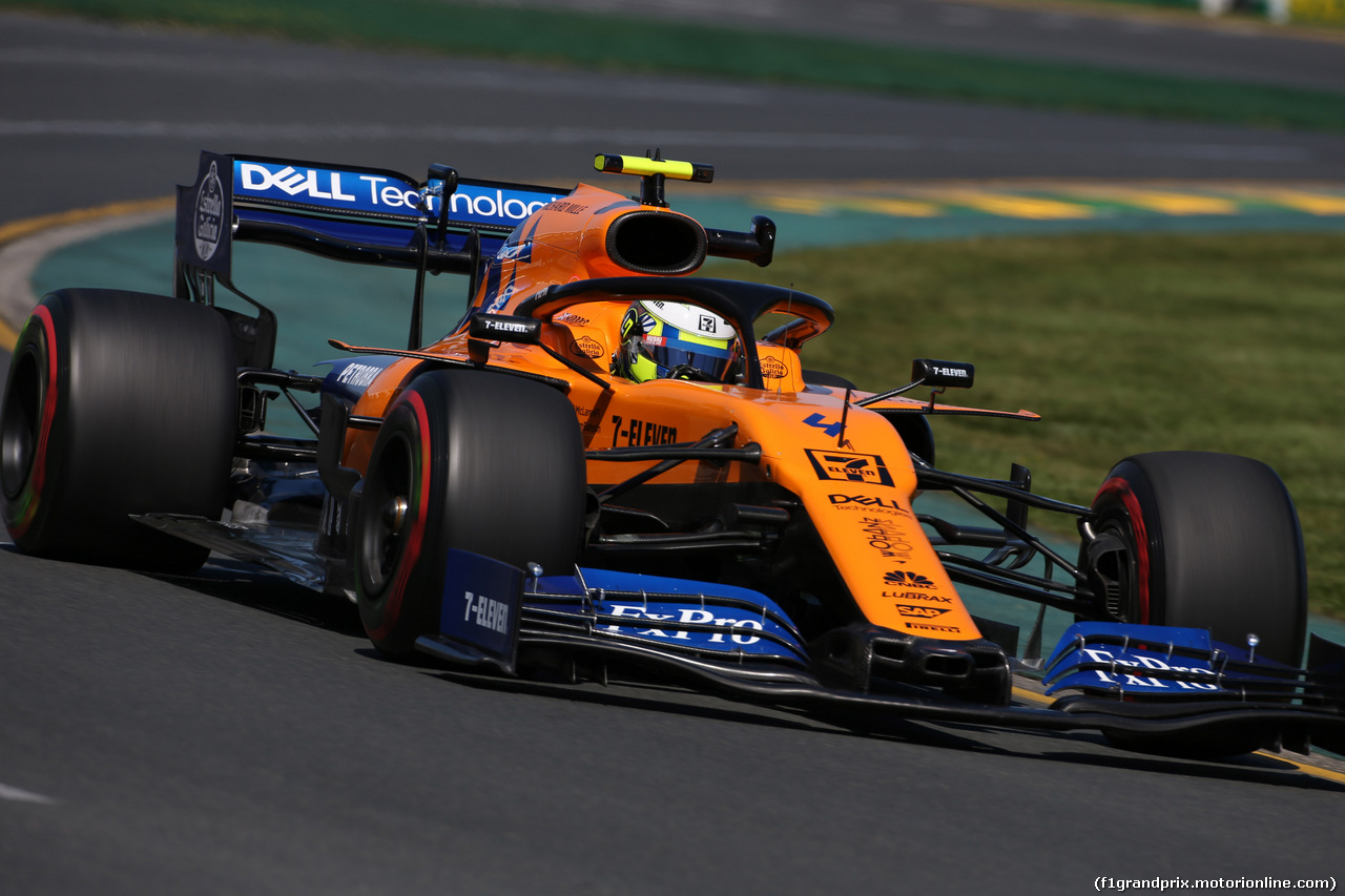 GP AUSTRALIA, 14.03.2019- free Practice 1, Lando Norris (GBR) Mclaren F1 Team MCL34