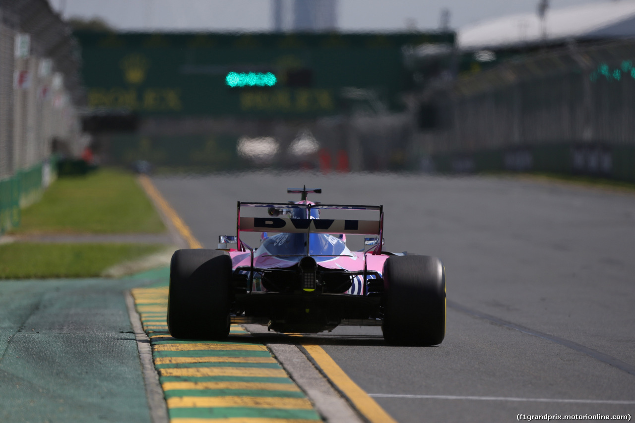 GP AUSTRALIA, 14.03.2019- free Practice 1, Sergio Perez (MEX) Racing Point F1 RP19