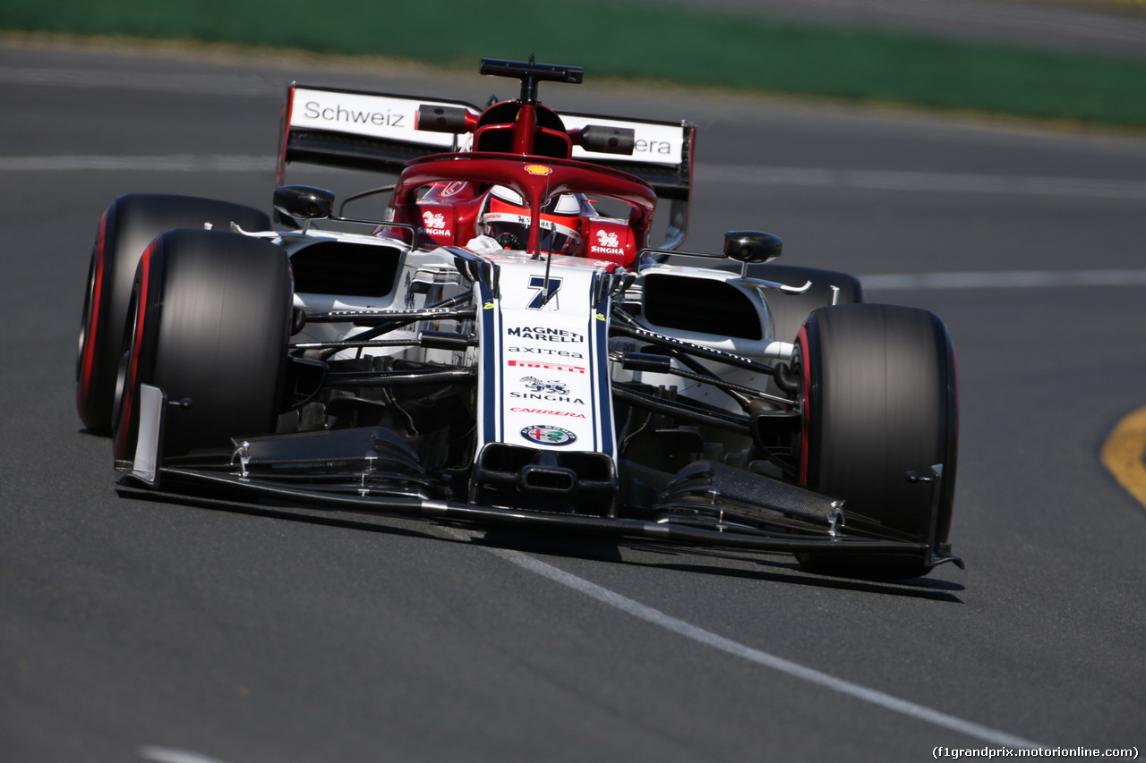 GP AUSTRALIA, 14.03.2019- free Practice 1, Kimi Raikkonen (FIN) Alfa Romeo Racing C38
