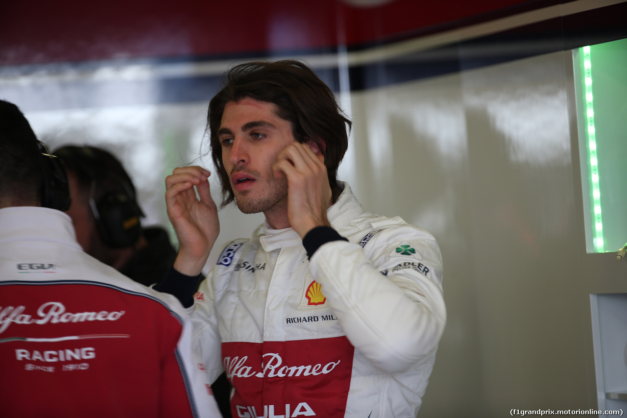 GP AUSTRALIA, 14.03.2019- free Practice 1, Antonio Giovinazzi (ITA) Alfa Romeo Racing C38