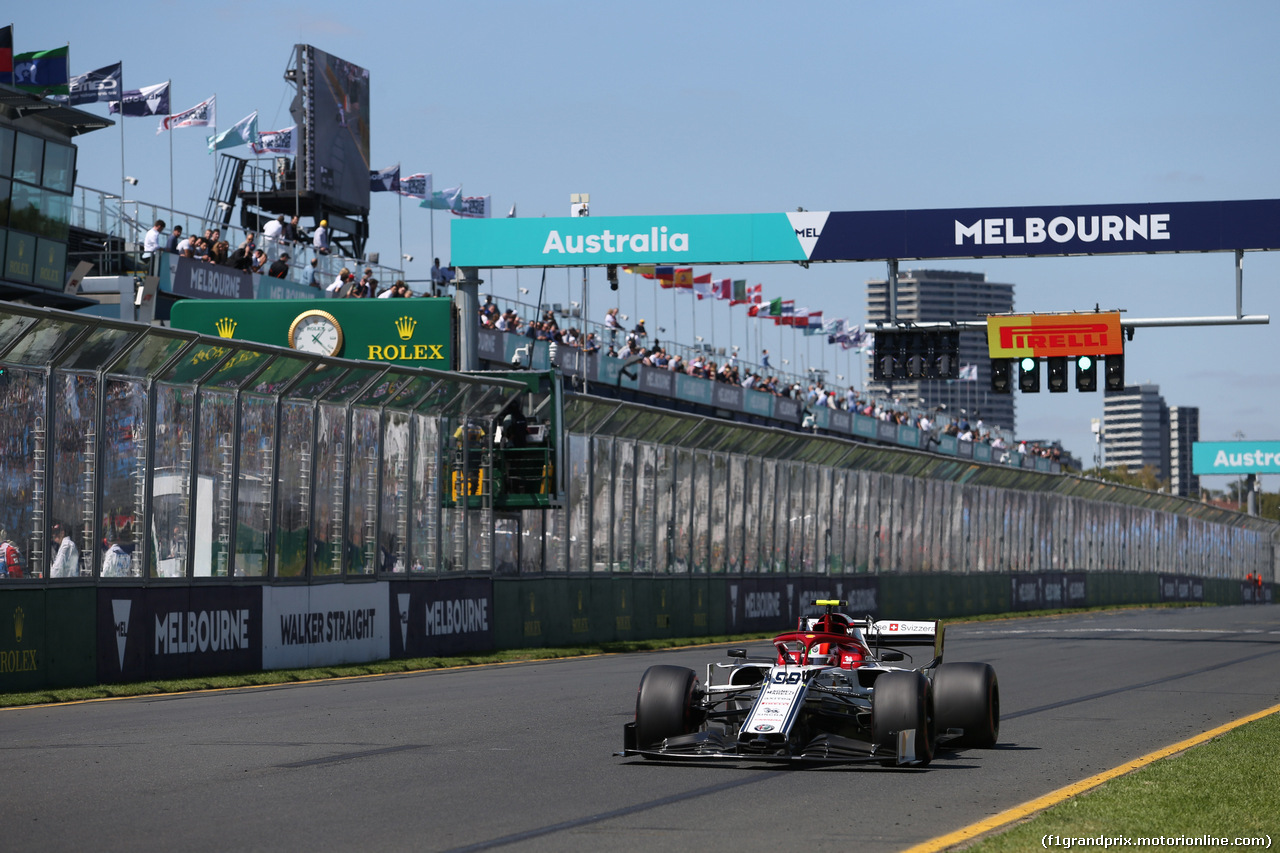 GP AUSTRALIA, 14.03.2019- free Practice 1, Antonio Giovinazzi (ITA) Alfa Romeo Racing C38