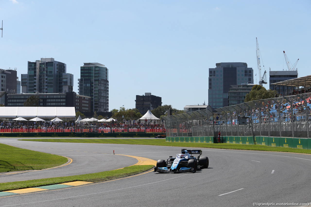 GP AUSTRALIA, 14.03.2019- free Practice 1, George Russell (GBR) Williams F1 FW42