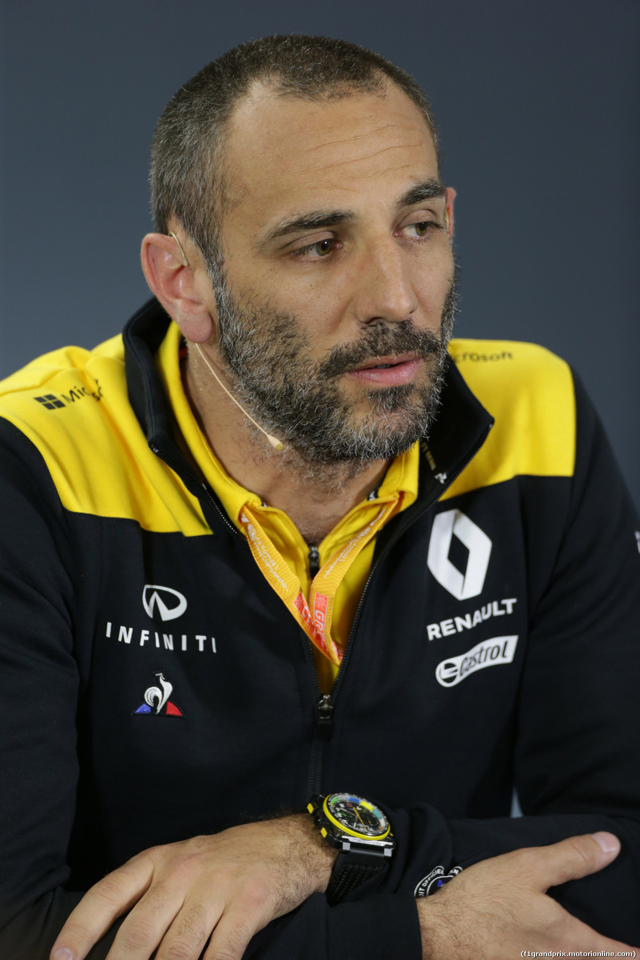 GP AUSTRALIA, 15.03.2019- Official Fia press conference, Cyril Abiteboul (FRA) Renault Sport F1 Managing Director