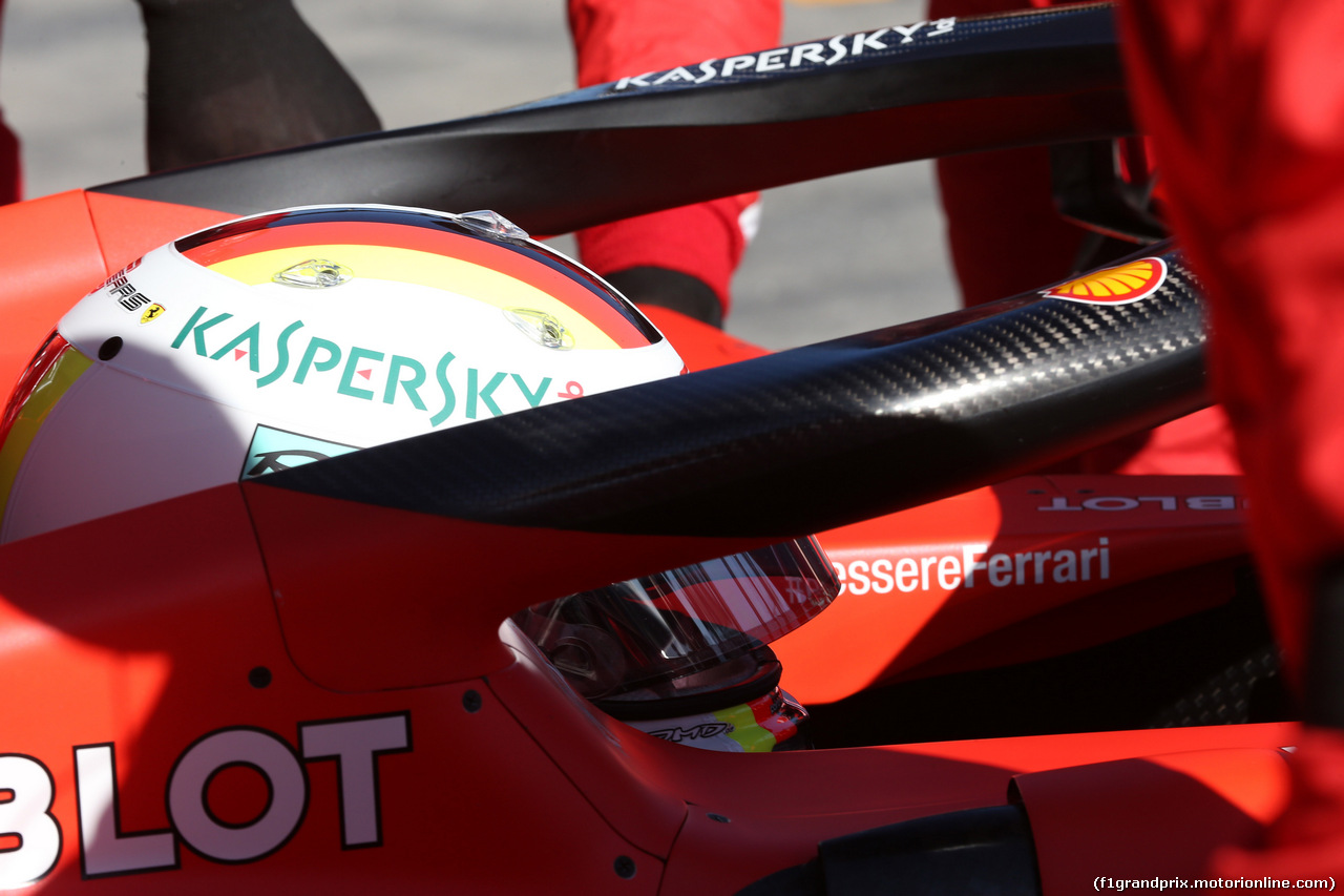 GP AUSTRALIA, 15.03.2019- free Practice 2, Sebastian Vettel (GER) Ferrari SF90