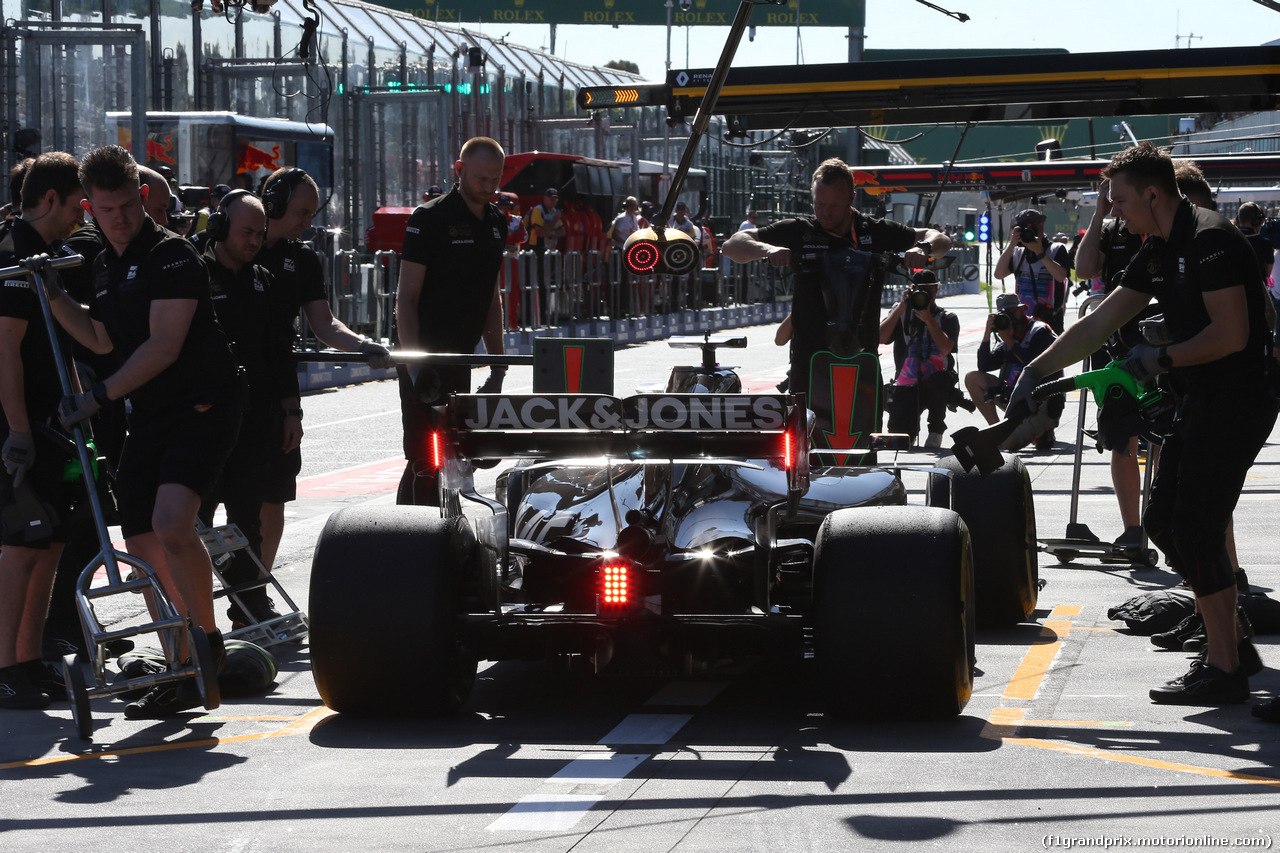 GP AUSTRALIA, 15.03.2019- free Practice 2, Romain Grosjean (FRA) Haas F1 Team VF-19