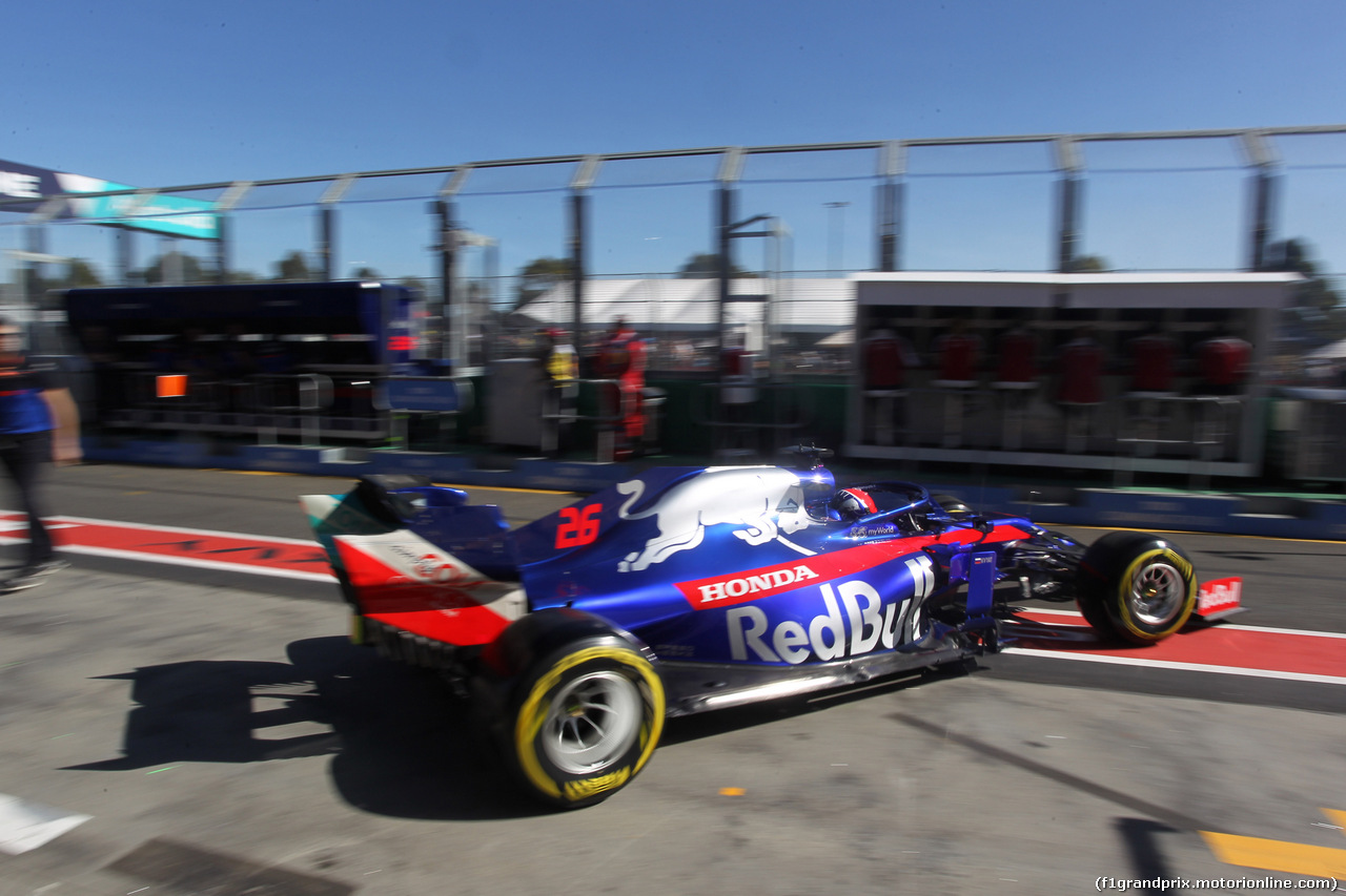 GP AUSTRALIA, 15.03.2019- free Practice 2, Daniil Kvyat (RUS) Scuderia Toro Rosso STR14
