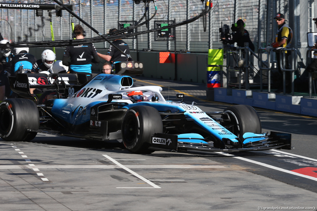 GP AUSTRALIA, 15.03.2019- free Practice 2, Robert Kubica (POL) Williams F1 FW42