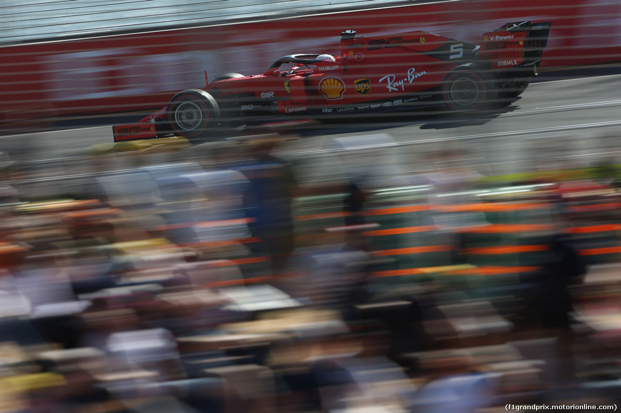 GP AUSTRALIA, 15.03.2019- free Practice 2, Sebastian Vettel (GER) Ferrari SF90