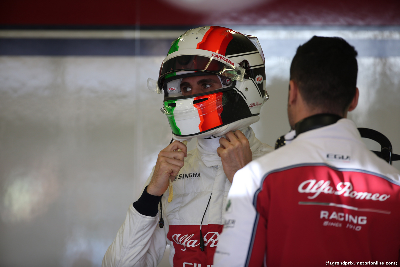 GP AUSTRALIA, 15.03.2019- free Practice 2, Antonio Giovinazzi (ITA) Alfa Romeo Racing C38